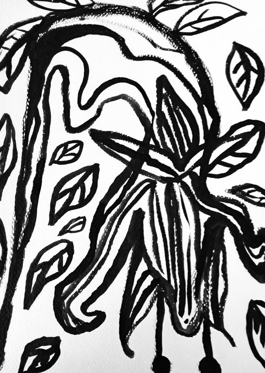 Dibujo flor